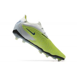 Nike Phantom GX Elite FG Green White Gray Low Football Boots Men