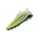 Nike Phantom GX Elite FG Green White Gray Low Football Boots Men