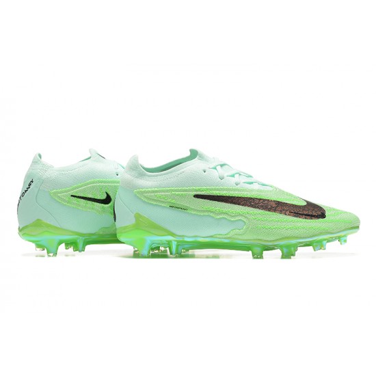 Nike Phantom GX Elite FG Light/Green Green Black Low Football Boots Men