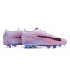 Nike Phantom GX Elite FG LightPurple Pink Black Low Football Boots Men