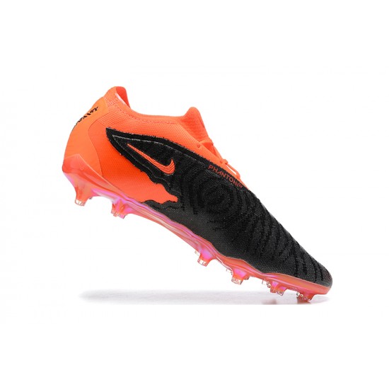 Nike Phantom GX Elite FG Orange Black Low Football Boots Men