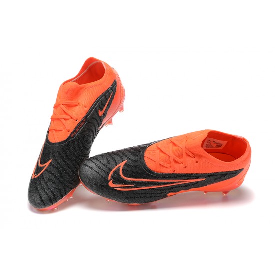 Nike Phantom GX Elite FG Orange Black Low Football Boots Men