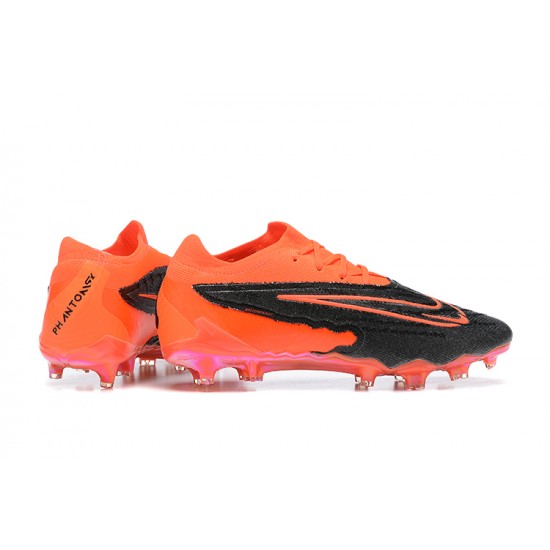 Nike Phantom GX Elite FG Orange Black Low Football Boots Men