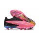 Nike Phantom GX Elite FG Pink Black Blue Low Football Boots Men