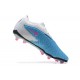 Nike Phantom GX Elite FG Pink Black Blue White Low Football Boots Men