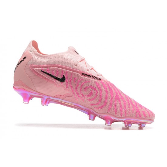 Nike Phantom GX Elite FG Pink Black Low Football Boots Men