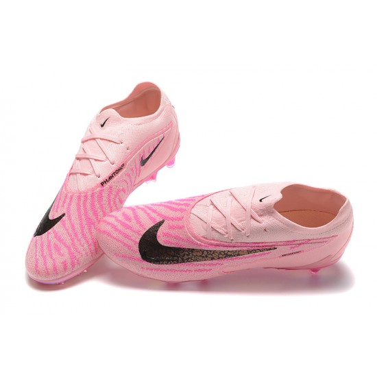 Nike Phantom GX Elite FG Pink Black Low Football Boots Men