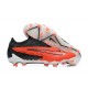 Nike Phantom GX Elite FG White Orange Black Low Football Boots Men Nike Phantom GX Elite FG White Orange Black Low Football Boots Men