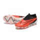 Nike Phantom GX Elite FG White Orange Black Low Football Boots Men Nike Phantom GX Elite FG White Orange Black Low Football Boots Men