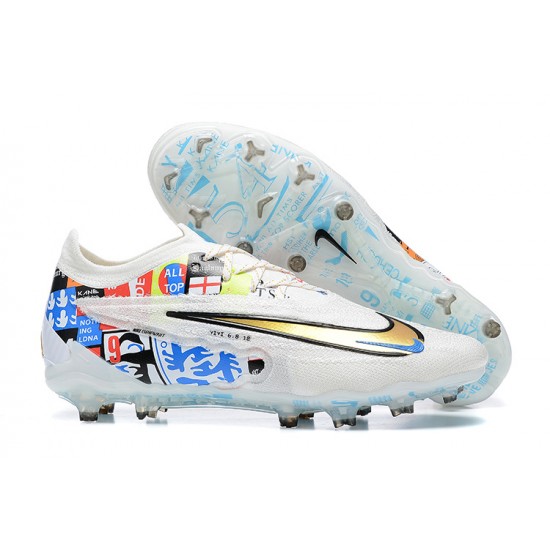 Nike Phantom GX Elite FG White Women/Men Football Boots