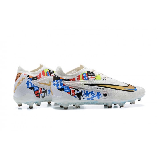 Nike Phantom GX Elite FG White Women/Men Football Boots