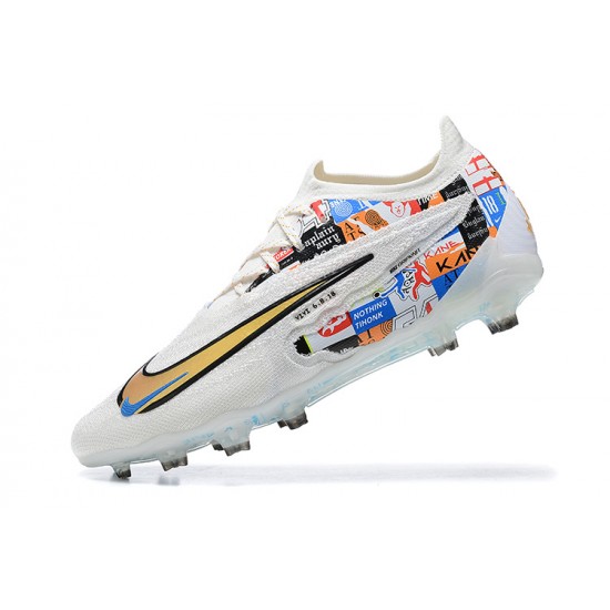 Nike Phantom GX Elite FG White Women/Men Football Boots