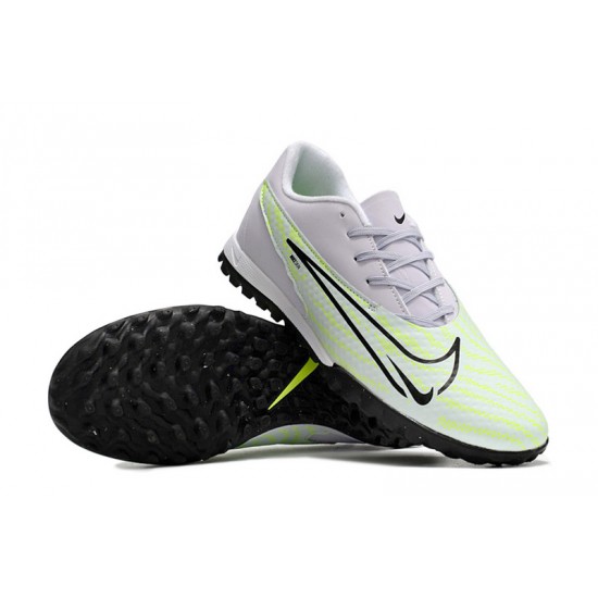 Nike Phantom GX Elite TF White Green Women/Men Football Boots Nike Phantom GX Elite TF White Green Women/Men Football Boots