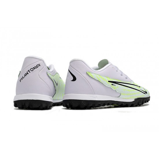 Nike Phantom GX Elite TF White Green Women/Men Football Boots Nike Phantom GX Elite TF White Green Women/Men Football Boots