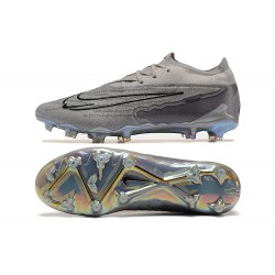 Nike Phantom GX Elite FG Low Football Boots All Grey For Men 