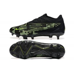 Nike Phantom GX Elite FG Low Football Boots Black Green For Men 