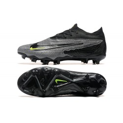 Nike Phantom GX Elite FG Low Football Boots Grey Black For Men 