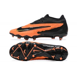 Nike Phantom GX Elite FG Low Football Boots Orange Black For Men 
