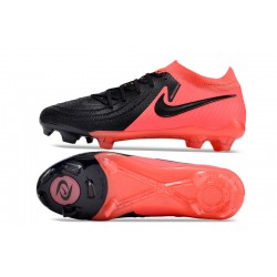 Nike Phantom Luna Elite FG Low Purple Black Peach Football Boots For Men/Women