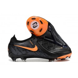 Nike Phantom Luna Elite FG Low Football Boots Black Orange For Men 