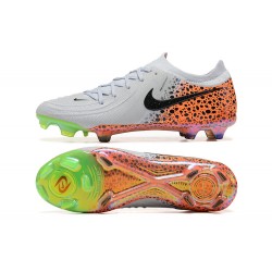 Nike Phantom Luna Elite FG Low White Green Football Boots For Men 