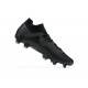 Puma Future Ultimate FG Black Gray Low Men Football Boots