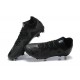 Puma Future Ultimate FG Black Gray Low Men Football Boots