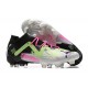 Puma Future Ultimate FG Black Pink Green White Blue Low Men Football Boots