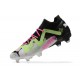 Puma Future Ultimate FG Black Pink Green White Blue Low Men Football Boots