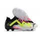 Puma Future Ultimate FG Low Black Yellow White For Women/Men Football Boots