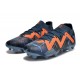 Puma Future Ultimate FG Low Dark Blue Orange For Women/Men Football Boots