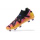 Puma Future Ultimate FG Low Gold Black Pink Men Football Boots