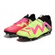 Puma Future Ultimate FG Low Green Black Pink For Women/Men Football Boots