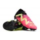 Puma Future Ultimate FG Low Green Black Pink For Women/Men Football Boots