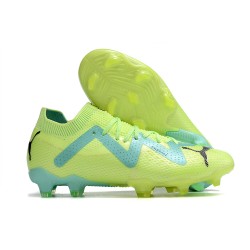 Puma Future Ultimate FG Low Green Turqoise For Women/Men Football Boots