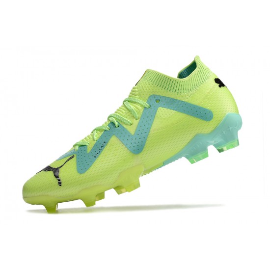 Puma Future Ultimate FG Low Green Turqoise For Women/Men Football Boots