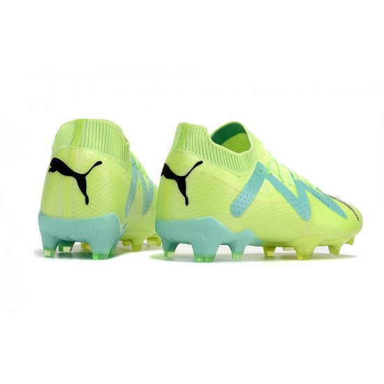 Puma Future Ultimate FG Low Green Turqoise For Women/Men Football Boots