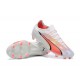 Puma Future Ultimate FG Low White Pink Men Football Boots