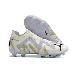 Puma Future Ultimate FG Low White Turqoise For Women/Men Football Boots