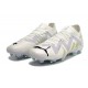 Puma Future Ultimate FG Low White Turqoise For Women/Men Football Boots