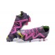 Puma Future Ultimate FG Pink Purple Yellow Green Low Men Football Boots