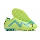 Puma Future Ultimate MG Low Green Turqoise For Women/Men Football Boots