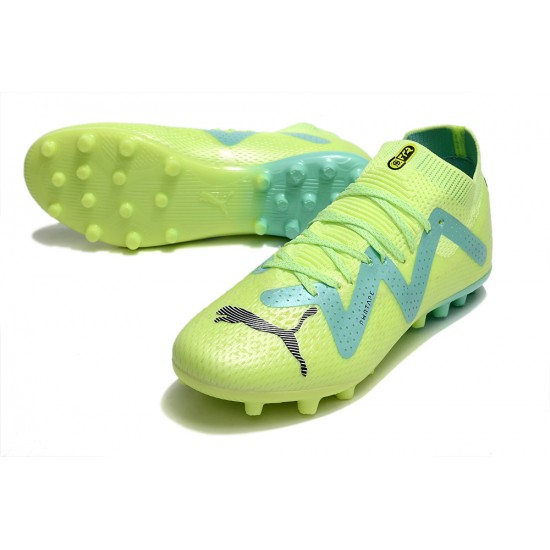 Puma Future Ultimate MG Low Green Turqoise For Women/Men Football Boots