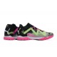 Puma Future Ultimate TF Low Pink Black Light Green Men Football Boots