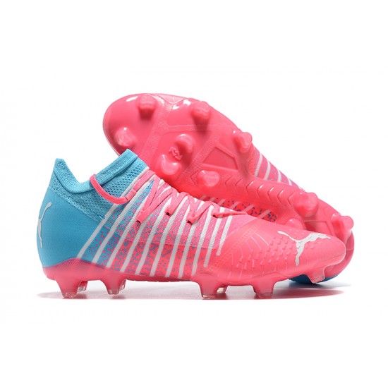 Puma Future Z 1 3 FG Instinct Pink Blue Low Men Football Boots