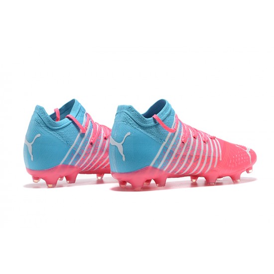 Puma Future Z 1 3 FG Instinct Pink Blue Low Men Football Boots