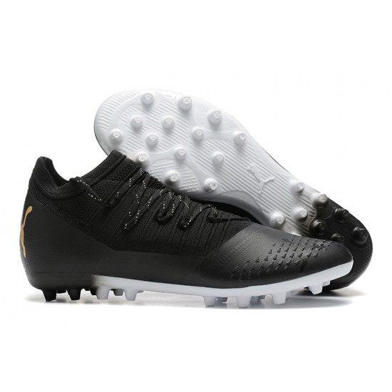 Puma Future Z 1 3 Teazer MG Black White Low Men Football Boots