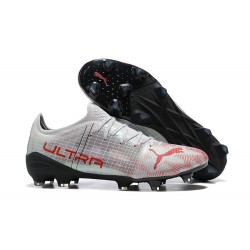 Puma Future Z 1 4 FG Instinct Silver Red PInk Black Low Men Football Boots
