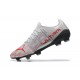 Puma Future Z 1 4 FG Instinct Silver Red PInk Black Low Men Football Boots