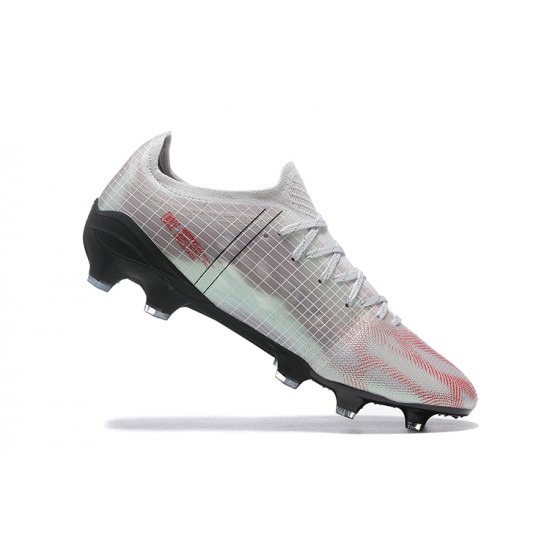 Puma Future Z 1 4 FG Instinct Silver Red PInk Black Low Men Football Boots